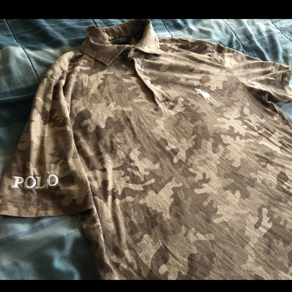 Polo Ralph Lauren Other - EUC Polo Ralph Lauren Camo Shirt